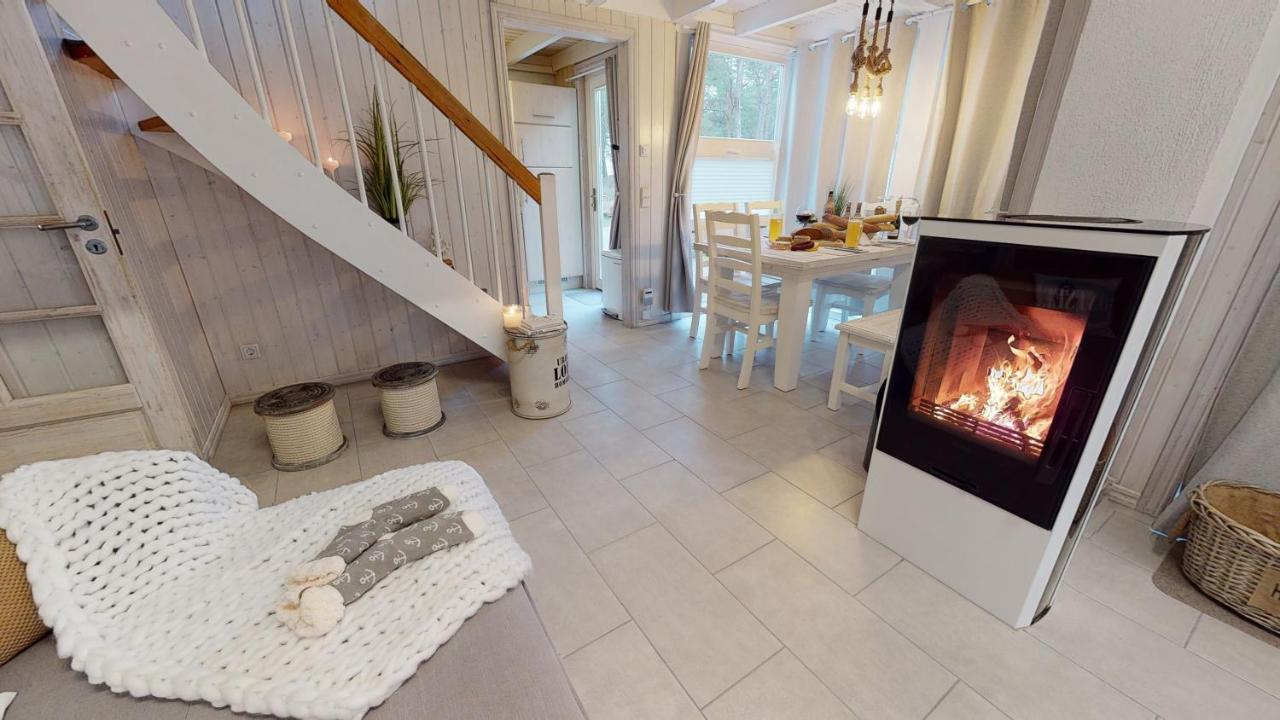 Strandhaus Ruegen - Meerblick, Sauna, Kamin & Whirlpool Бабе Экстерьер фото